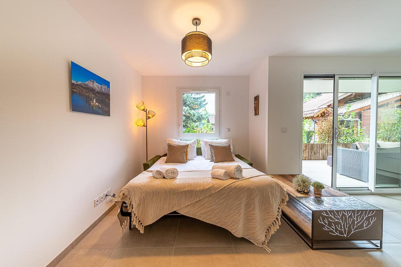 Aux Balcons Anneciens- Entre Lac Et Centre Ville, Lla Selections By Location Lac Annecy Sévrier Zewnętrze zdjęcie