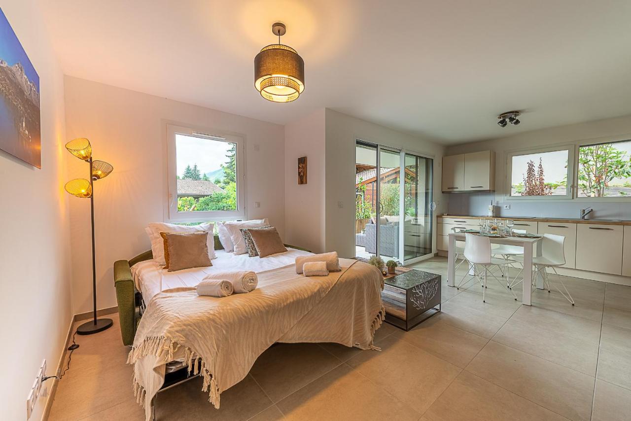 Aux Balcons Anneciens- Entre Lac Et Centre Ville, Lla Selections By Location Lac Annecy Sévrier Zewnętrze zdjęcie