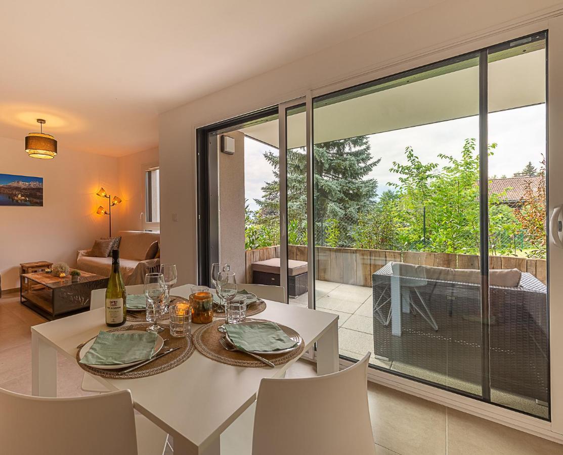 Aux Balcons Anneciens- Entre Lac Et Centre Ville, Lla Selections By Location Lac Annecy Sévrier Zewnętrze zdjęcie