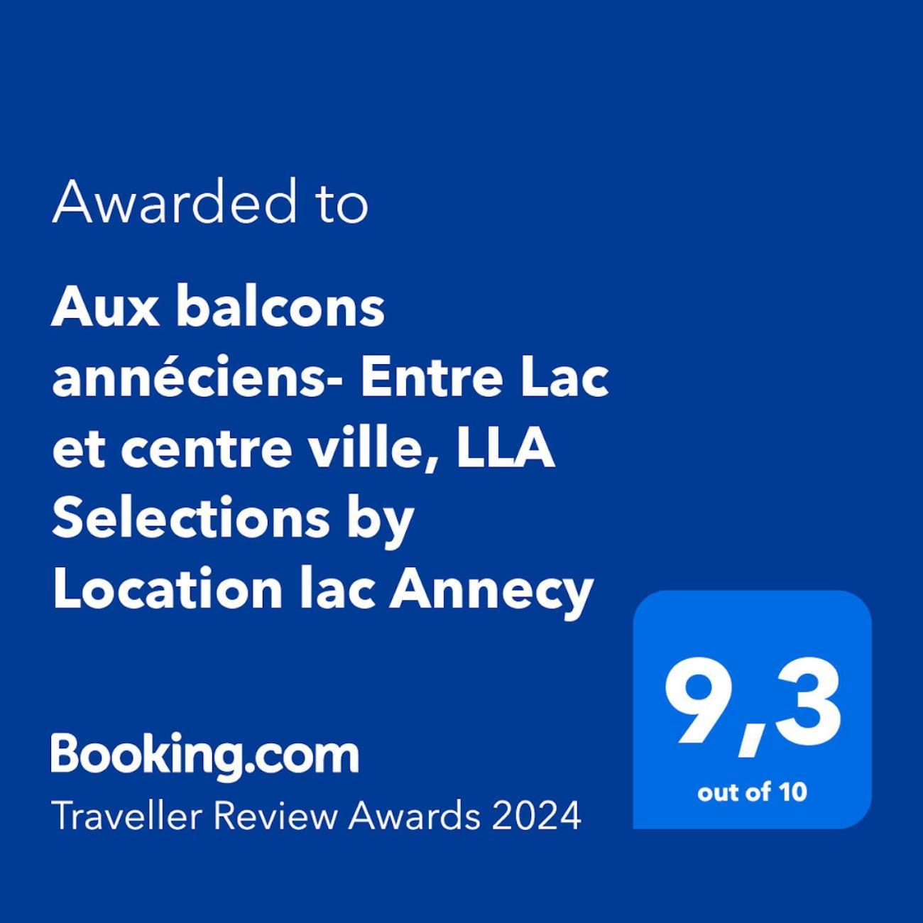 Aux Balcons Anneciens- Entre Lac Et Centre Ville, Lla Selections By Location Lac Annecy Sévrier Zewnętrze zdjęcie